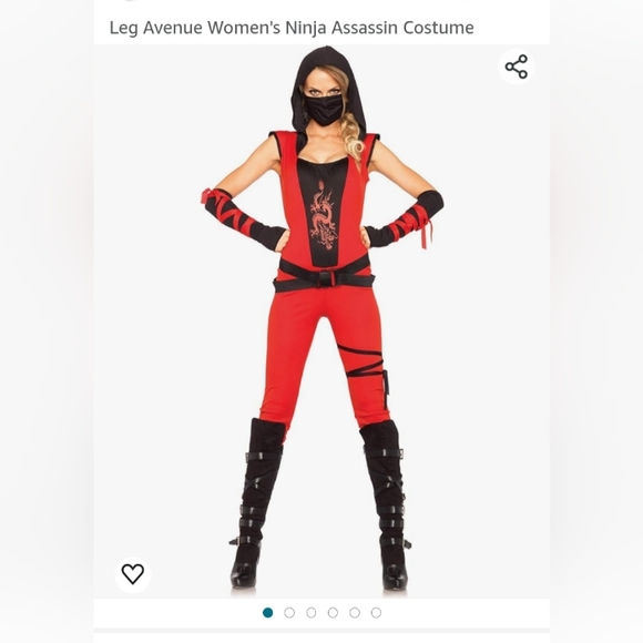 Ninja Assassin Costume M - Picture 2 of 2